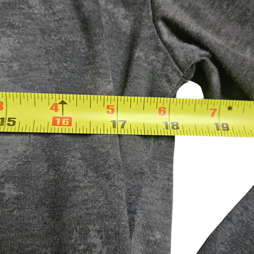 LuLaRoe XS Gray Moon Graphic Hudson Long Sleeve Top - Picture 4 of 7